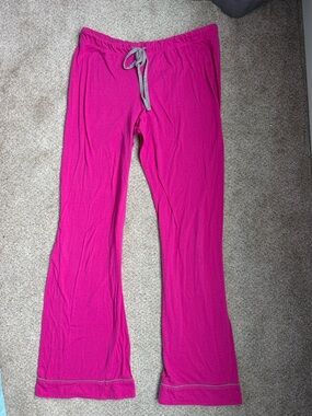Victoria's Secret Hot Pink and Gray Lounge Pants size Medium